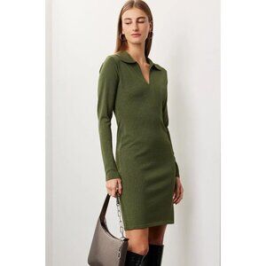 RONNY KOBO Women's Mini Sweater Dress Size L In Green